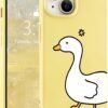 for iPhone 13 Case, Cute Kawaii Panda Pink Liquid Silicone Slim Fit Soft Gel Rubber Protective Phone Cover for Women Girls