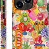 61c70YO9e-L._AC_SL1000 Compatible with for iPhone 14,Fruit Lemon European Summer Collage Phone Case for Girl Women Boy Men,Scratch Resistant Shockproof Cover Case for iPhone 14