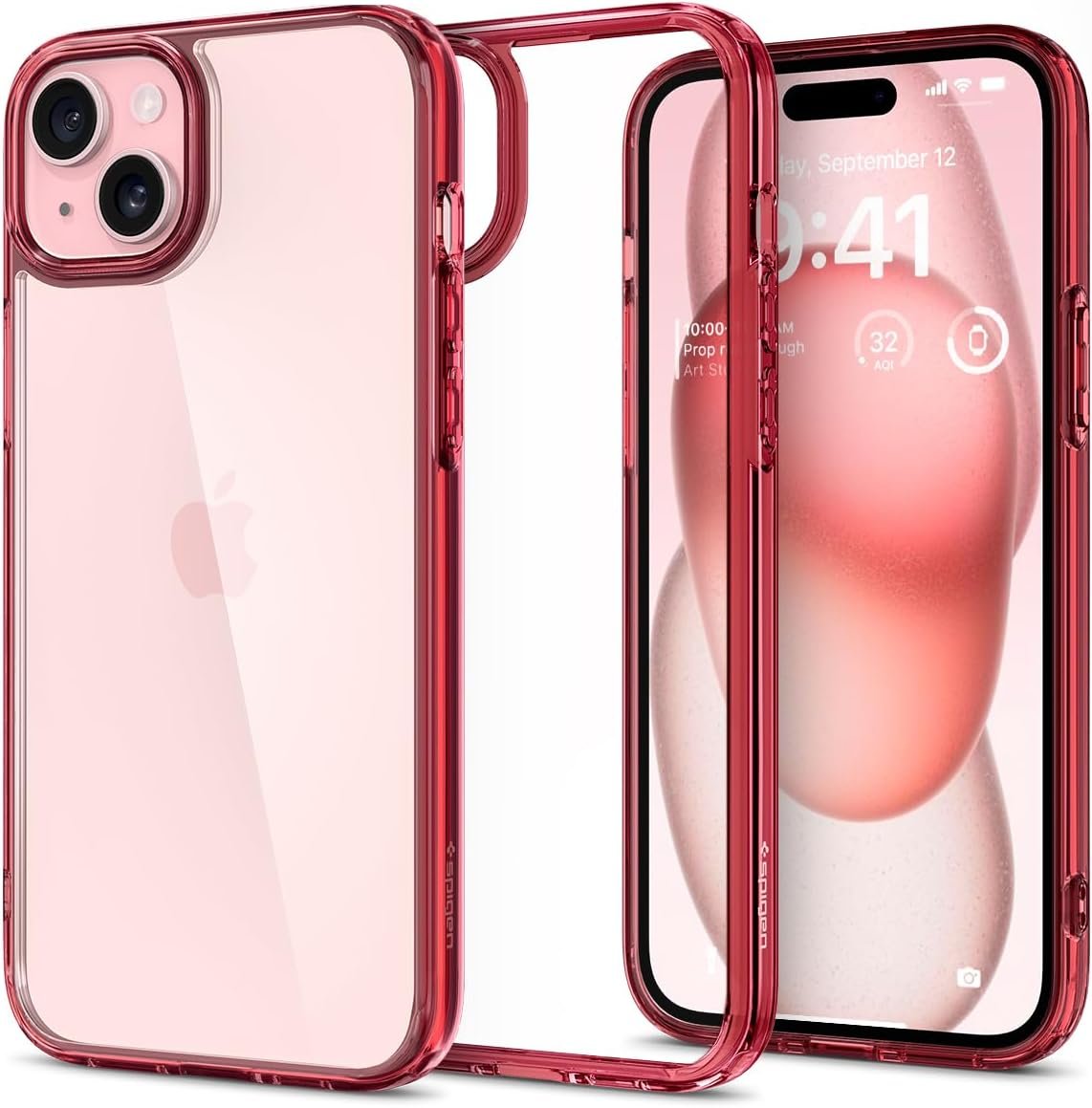 For iPhone 15 Case (2023) [Anti-Yellowing], [Military-Grade Protection] - Crystal Clear