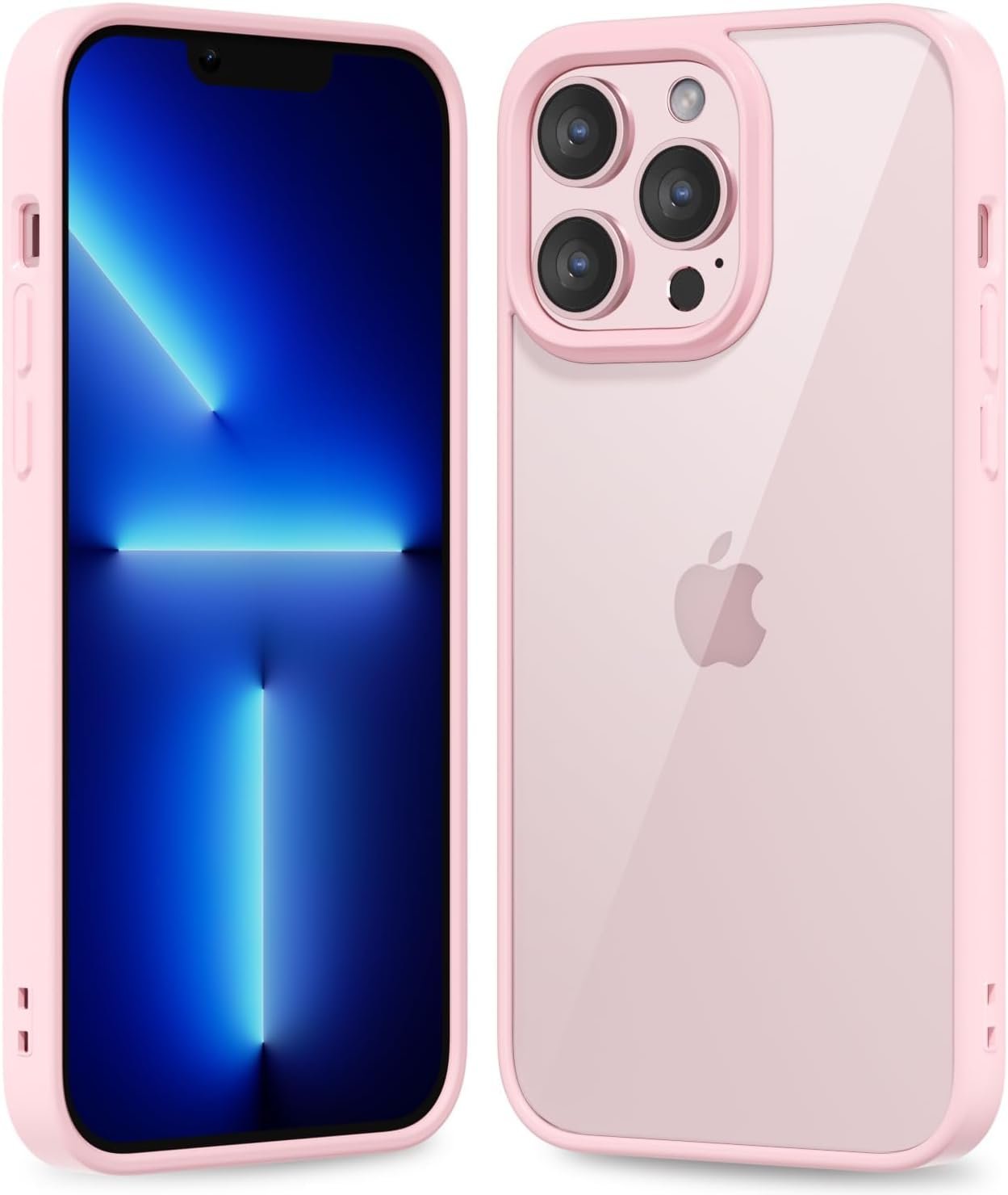 61d6_6CiHNL._AC_SL1500 Thin Slim Clear case for iPhone XR, Transparent Hybrid Hard Shell Plastic & Soft Silicone Rubber Bumper, Non-Yellow Acrylic Protective Lightweight Cover for Women, White