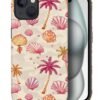 Case Compatible with iPhone 15 Pro Max Case,A Shell Shell by The Sea Full Pattern Plastic Soft TPU Case for iPhone 15 Pro Max Case,Double Protection Corner Case for iPhone 15 Pro Max 6.7-inch