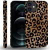 61jbzvd9SJL._AC_SL1000 for iPhone 11 Case,HH2 Cheetah Print Leopard Hybrid 2 Layer Hard Shell Design Pattern Protective Silicone Case