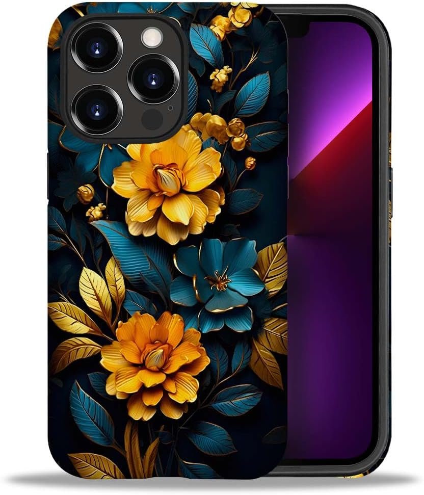 Case Compatible with iPhone 11,Colorful Marble 2 in 1 Phone Case for Women Men,Soft TPU and PC Hard Shell Mixed Two-Layer Protective Phone Case for 11 6.1 Inch