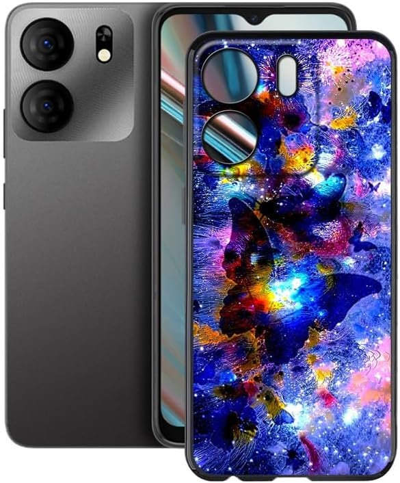 Phone Case for  5 B160V (6.56"), TPU Shockproof Bumper Shell, 360° Drop Protection Shell Ultra-Thin Soft Silicone Cover for  5 B160V - Black