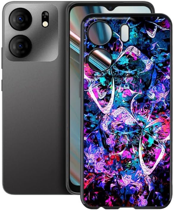 Phone Case for  5 B160V (6.56"), TPU Shockproof Bumper Shell, 360° Drop Protection Shell Ultra-Thin Soft Silicone Cover for  5 B160V - Black