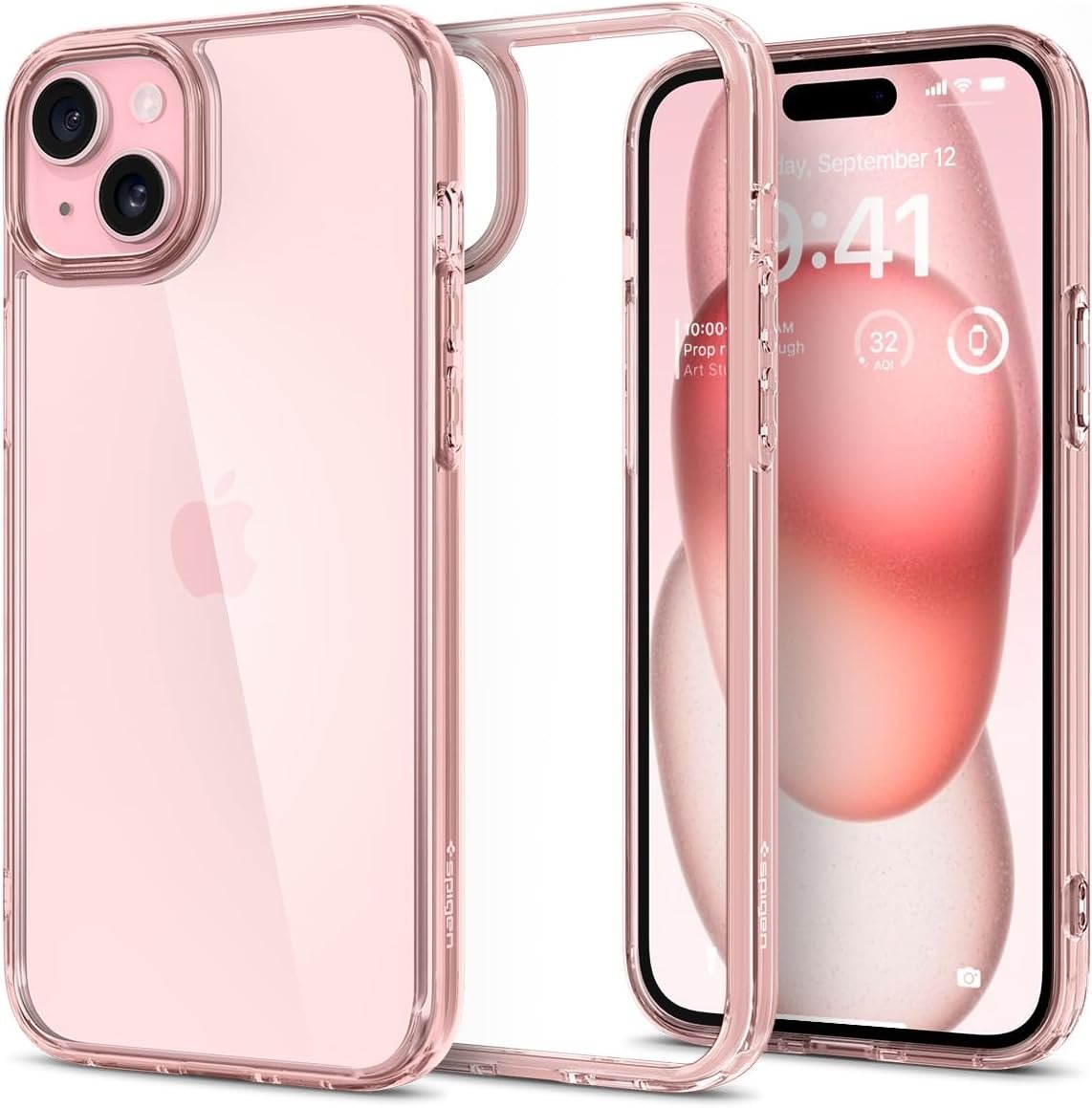 For iPhone 15 Case (2023) [Anti-Yellowing], [Military-Grade Protection] - Crystal Clear