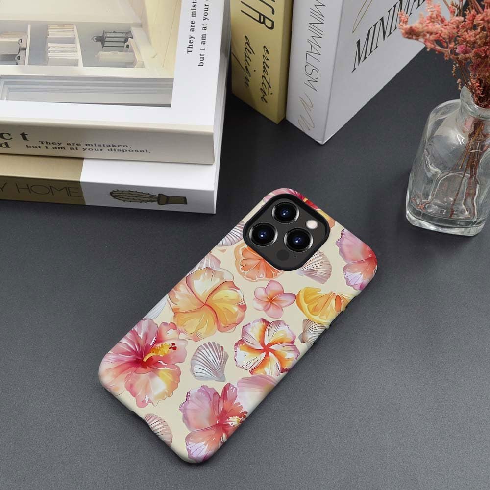 61rsr4hi2gL._AC_SL1000 Compatible with for iPhone 14 Pro Max,Watercolor Floral Shell Phone Case for Girl Women Boy Men,Scratch Resistant Shockproof Cover Case for iPhone 14 Pro Max