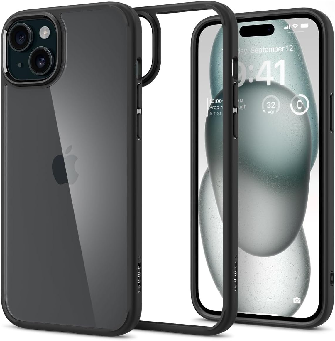 For iPhone 15 Case (2023) [Anti-Yellowing], [Military-Grade Protection] - Crystal Clear