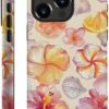 61uTDrmP0fL._AC_SL1000 Compatible with for iPhone 14 Pro Max,Watercolor Floral Shell Phone Case for Girl Women Boy Men,Scratch Resistant Shockproof Cover Case for iPhone 14 Pro Max