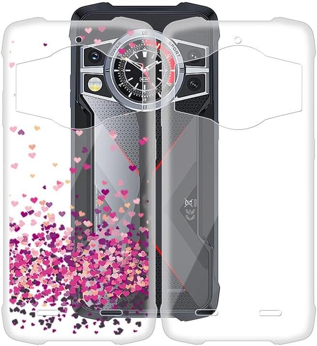 61v7OSFZhML._AC for 9 (6.58") Case, Shockproof Protective Black Case Soft Silicone Bumper Shell 2 Black Flexible Rubber Phone Protective Cases TPU Cover