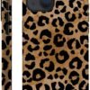 61wPoBBtBYL._AC_SL1000 for iPhone 11 Case,HH2 Cheetah Print Leopard Hybrid 2 Layer Hard Shell Design Pattern Protective Silicone Case