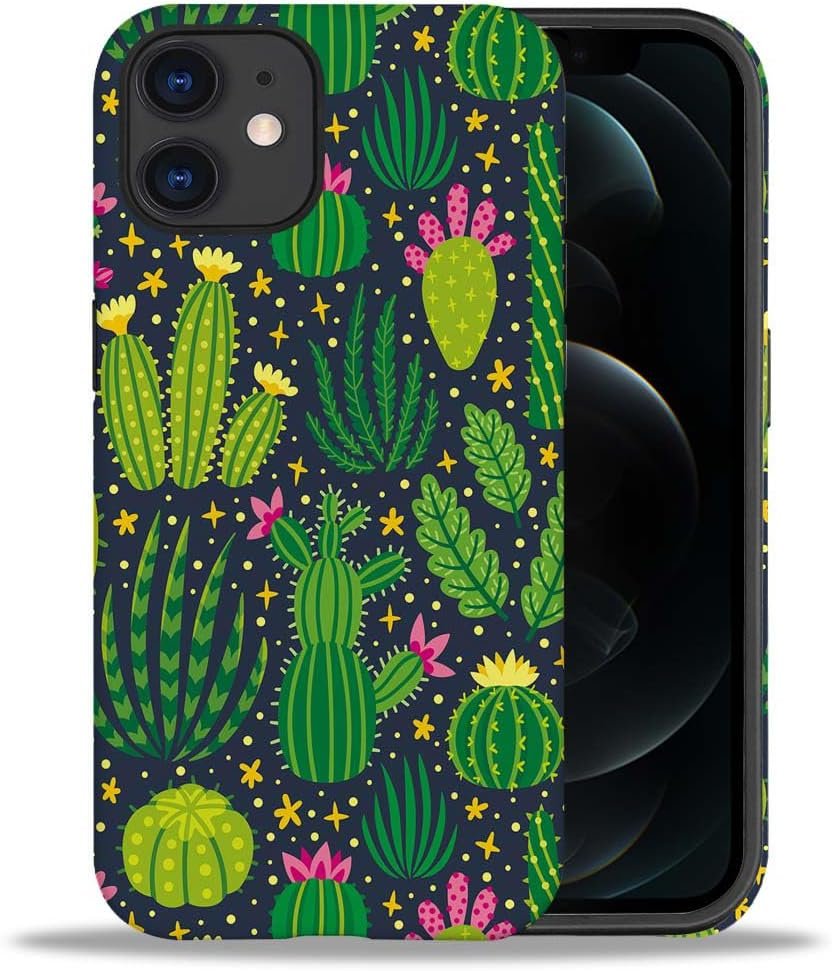 Case Compatible with iPhone 11,Colorful Marble 2 in 1 Phone Case for Women Men,Soft TPU and PC Hard Shell Mixed Two-Layer Protective Phone Case for 11 6.1 Inch