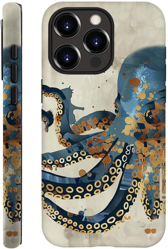 Innovatemee Case Compatible with iPhone 15 Pro Max,Almond Blossoms Artwork Phone Case for iPhone 15 Pro Max,Cases for Girls and Boys,Fall Prevention Hybrid 2-Layer Hard Shell Phone Case