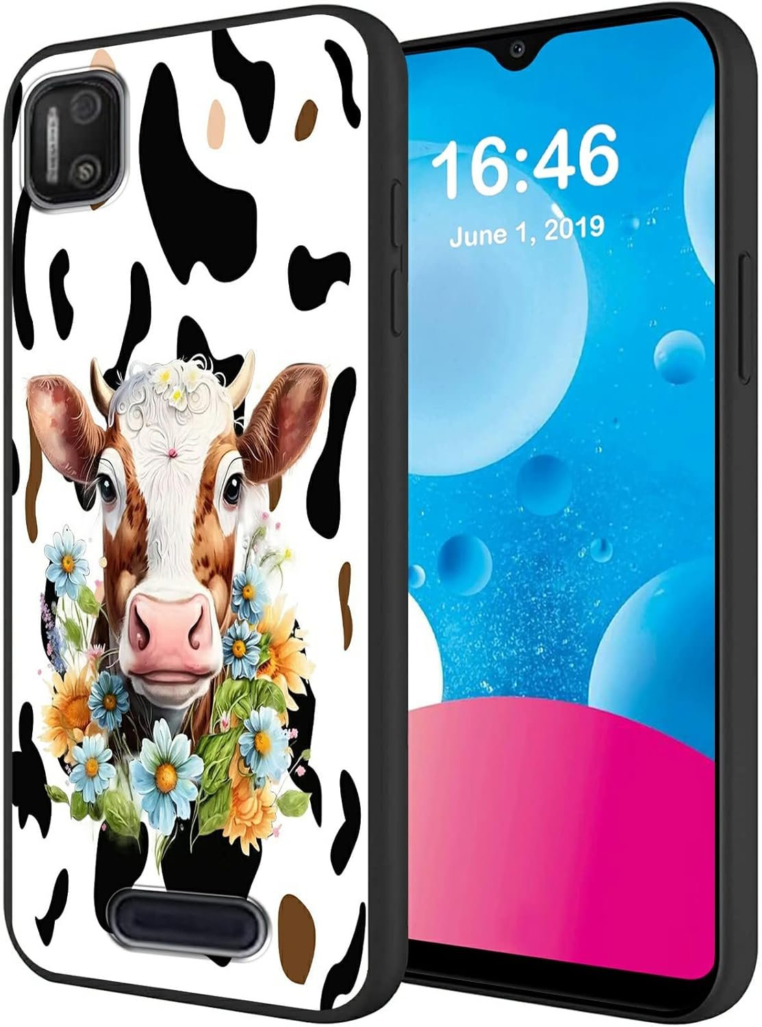 Case for Cloud Mobile Stratus C7,Soft Silicone TPU Rubber Shock-Absorption Full Body Back Shell Shockproof Protective Cover Case for Cloud Mobile Stratus C7,Dragon Cool