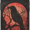 Black Crow Raven Phone Cases Cute Fashion Protective Cover Soft Silicone TPU Shell Compatible with iPhone 13 iPhone 13 Mini iPhone 13 Pro iPhone 13 Pro Max