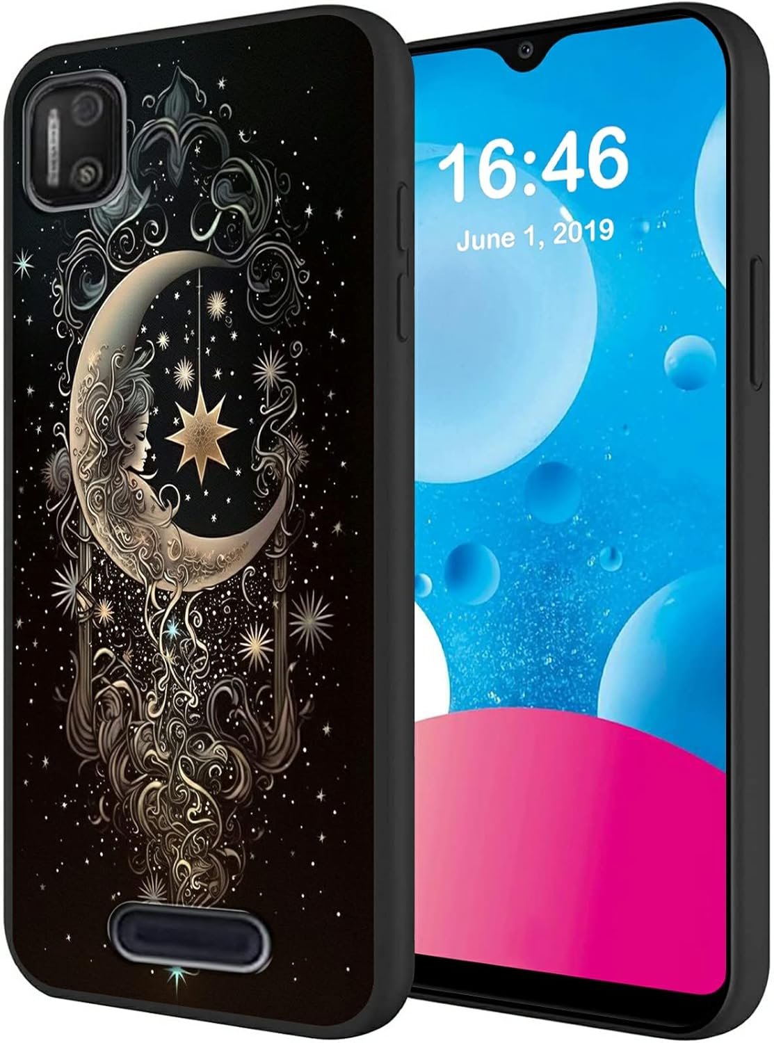 Case for Cloud Mobile Stratus C7,Soft Silicone TPU Rubber Shock-Absorption Full Body Back Shell Shockproof Protective Cover Case for Cloud Mobile Stratus C7,Dragon Cool