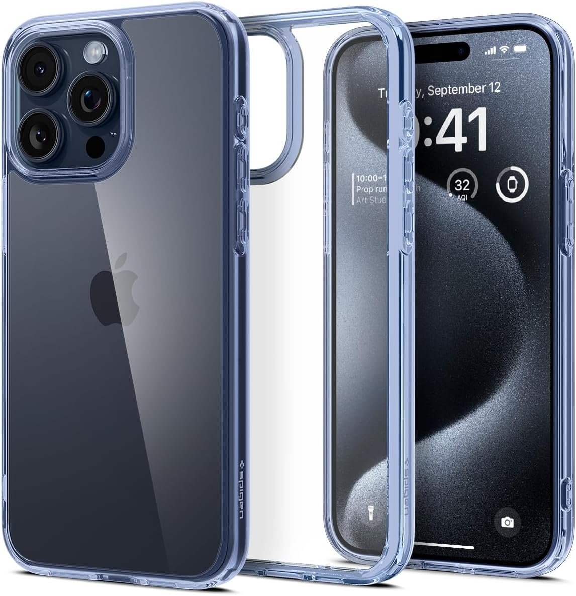 For iPhone 15 Case (2023) [Anti-Yellowing], [Military-Grade Protection] - Crystal Clear