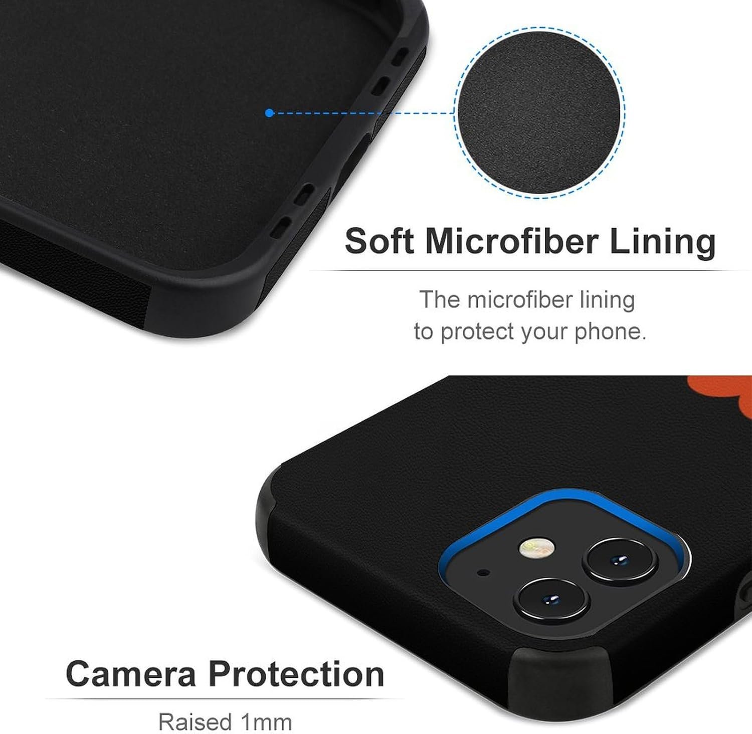 I Love Weed Cute Phone Case Compatible with iPhone 12 Microfiber Shockproof Protective Phone Shell Cover