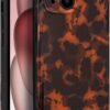Phone Case for iPhone 13 Pro Max, Lightweight Tortoiseshell TPU Slim Phone Cover for Women, Drop Protection Shockproof Protective Phone Holder (for iPhone 13 Pro Max)