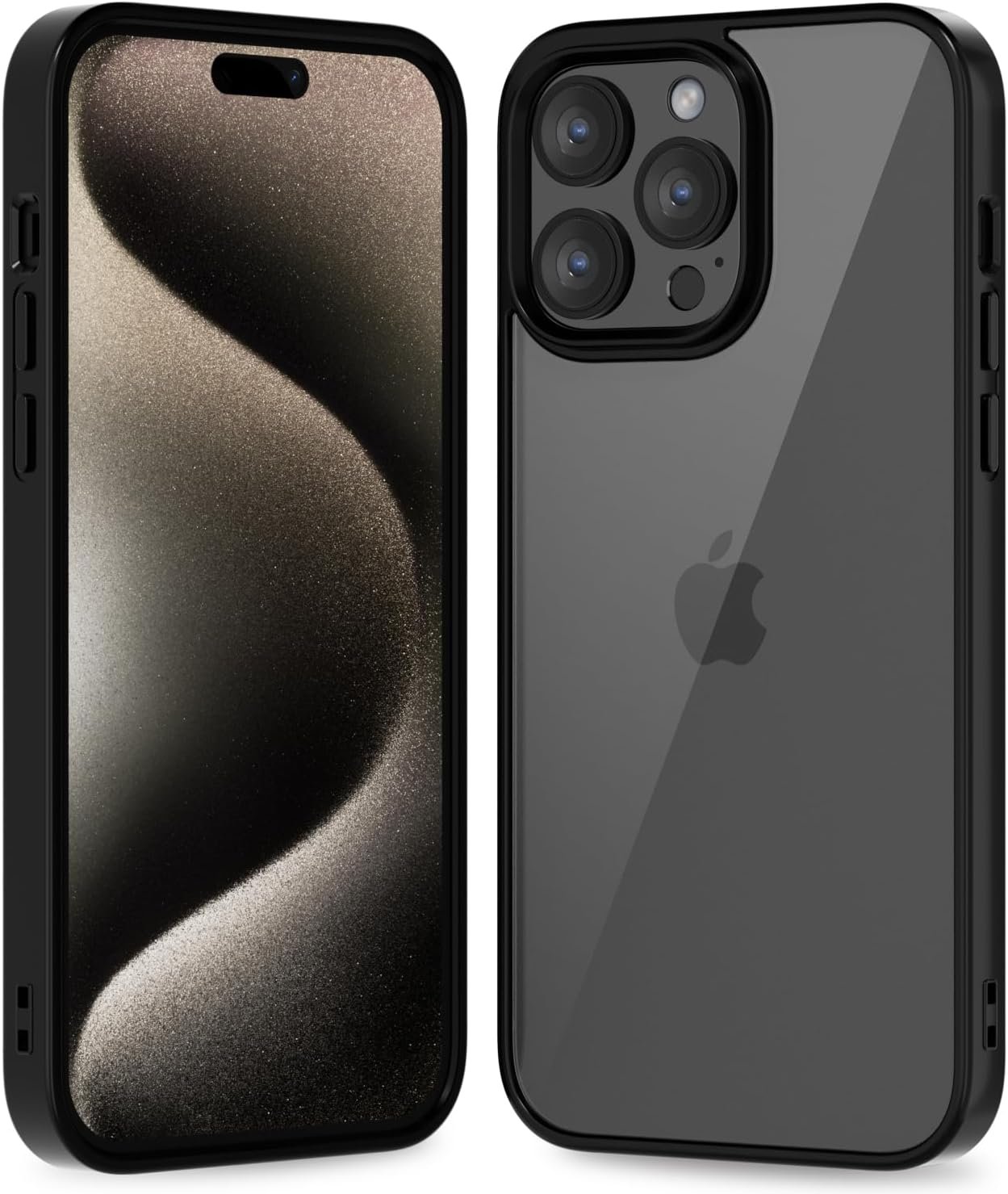 71BKnQSNdsL._AC_SL1500 Thin Slim Clear case for iPhone XR, Transparent Hybrid Hard Shell Plastic & Soft Silicone Rubber Bumper, Non-Yellow Acrylic Protective Lightweight Cover for Women, White