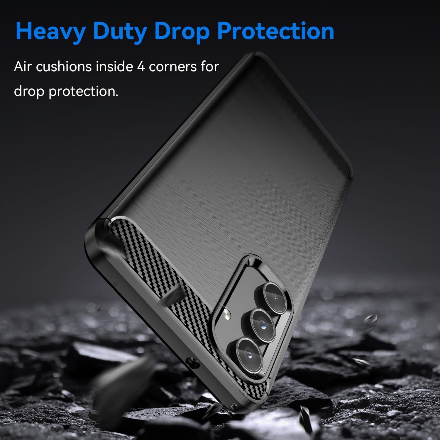 Compatible with P70 Case,Compatible with Pura 70 5G Shockproof Protection TPU Soft Shell Cell Phone Case Cover Black