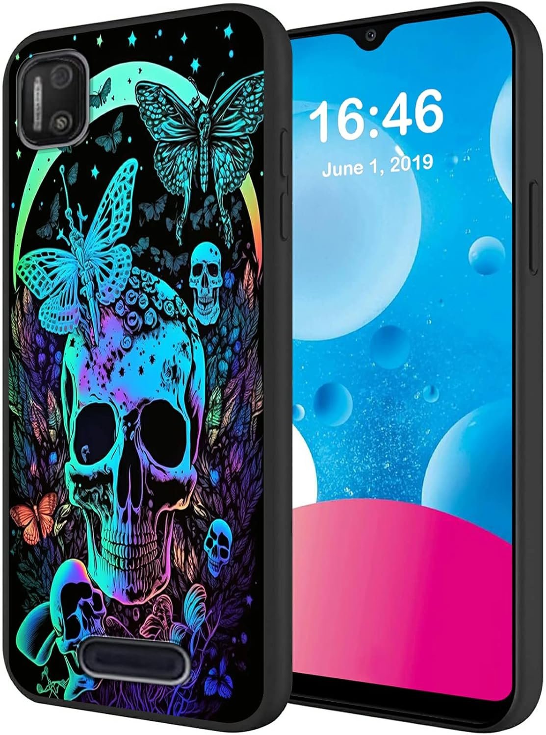 Case for Cloud Mobile Stratus C7,Soft Silicone TPU Rubber Shock-Absorption Full Body Back Shell Shockproof Protective Cover Case for Cloud Mobile Stratus C7,Dragon Cool