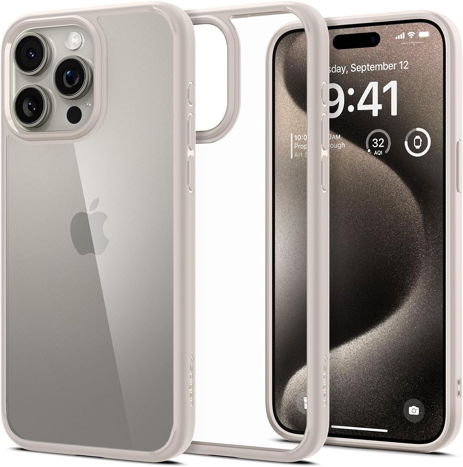 For iPhone 15 Case (2023) [Anti-Yellowing], [Military-Grade Protection] - Crystal Clear