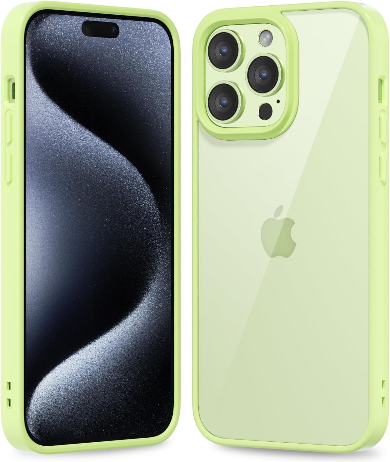 71HQOwU8_GL._AC_SL1500 Thin Slim Clear case for iPhone XR, Transparent Hybrid Hard Shell Plastic & Soft Silicone Rubber Bumper, Non-Yellow Acrylic Protective Lightweight Cover for Women, White