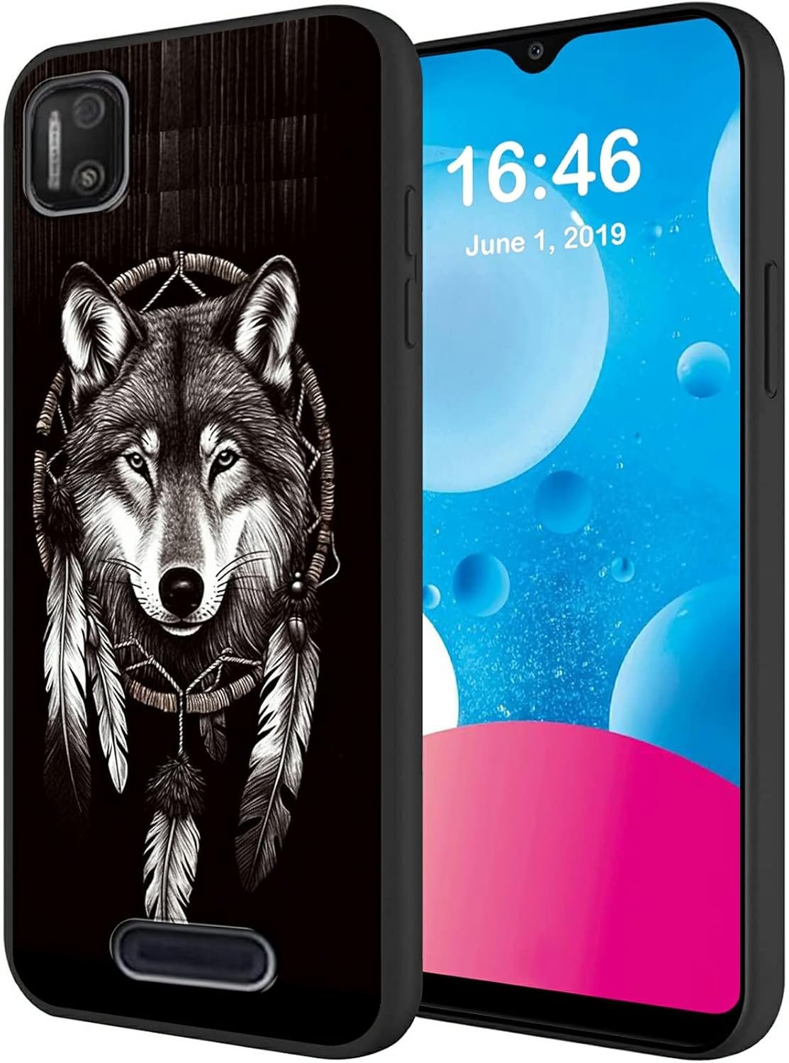 Case for Cloud Mobile Stratus C7,Soft Silicone TPU Rubber Shock-Absorption Full Body Back Shell Shockproof Protective Cover Case for Cloud Mobile Stratus C7,Dragon Cool