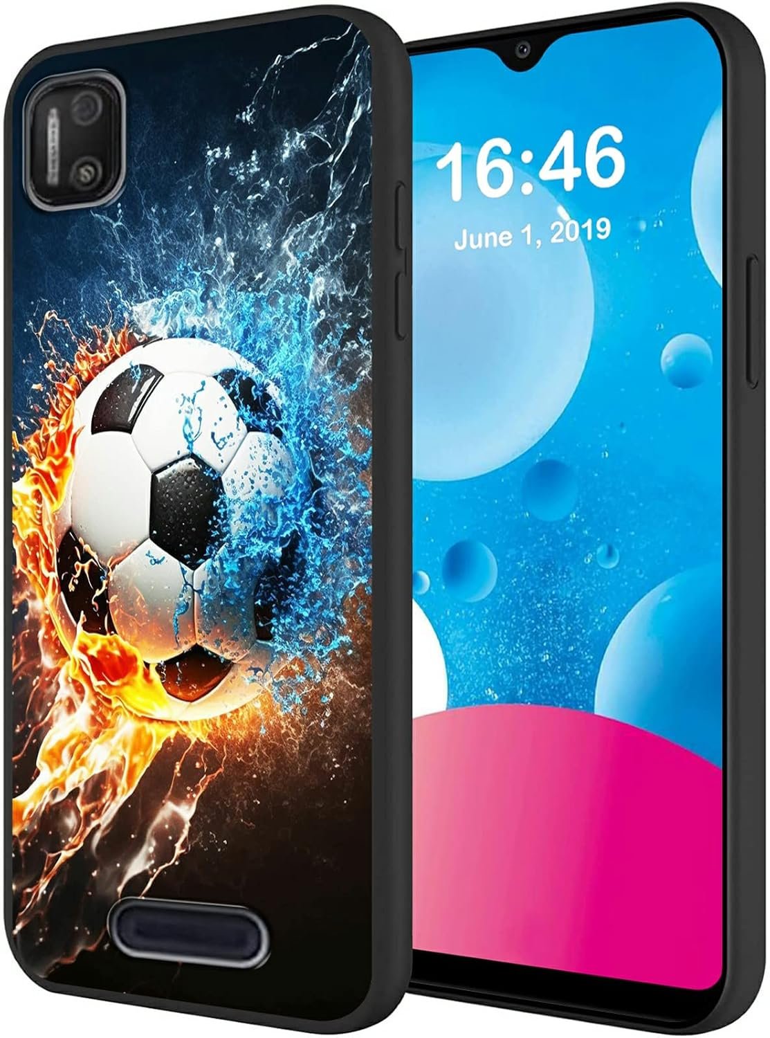 Case for Cloud Mobile Stratus C7,Soft Silicone TPU Rubber Shock-Absorption Full Body Back Shell Shockproof Protective Cover Case for Cloud Mobile Stratus C7,Dragon Cool