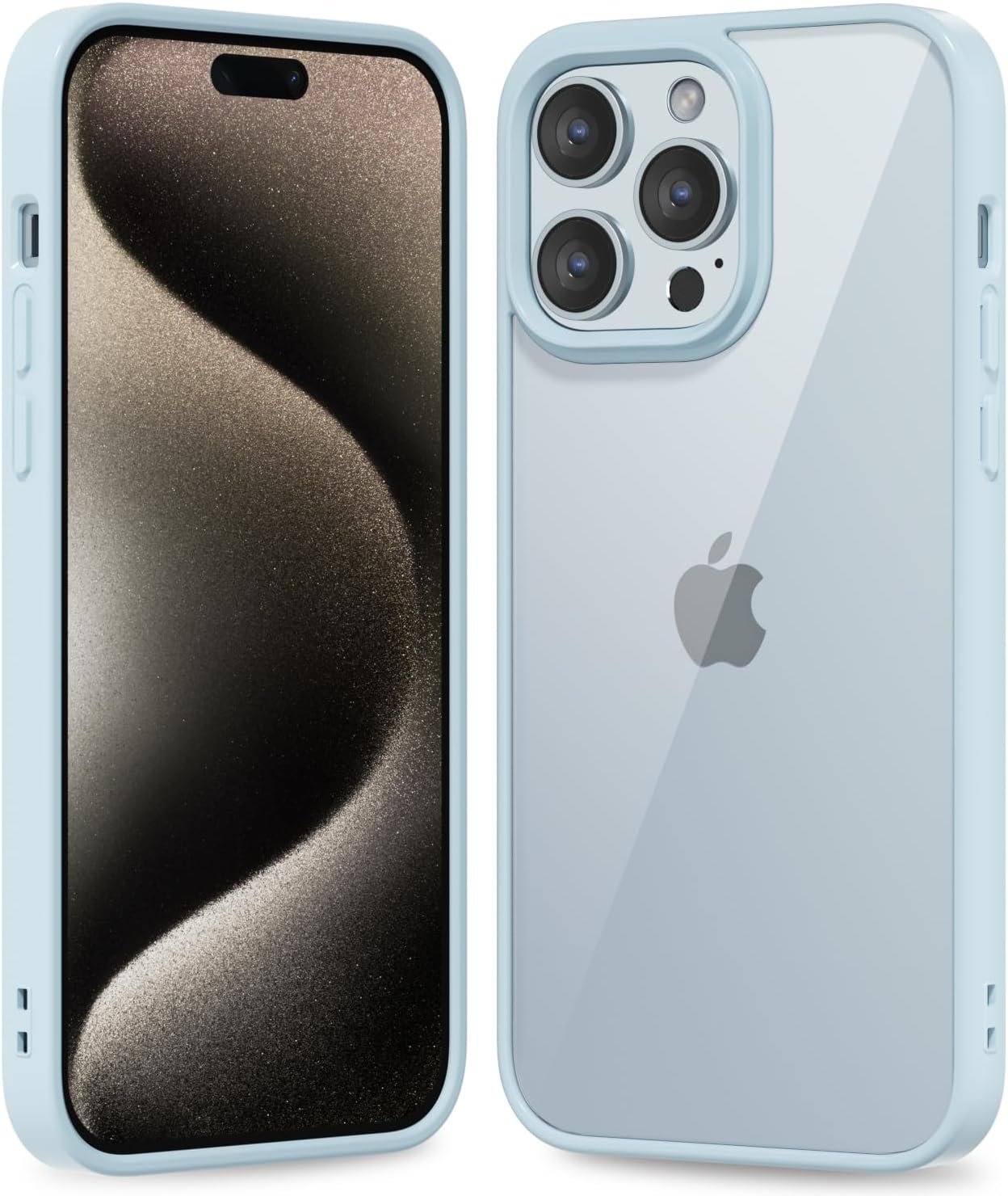 71NR1c6Qc8L._AC_SL1500 Thin Slim Clear case for iPhone XR, Transparent Hybrid Hard Shell Plastic & Soft Silicone Rubber Bumper, Non-Yellow Acrylic Protective Lightweight Cover for Women, White