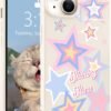 for iPhone 13 Case, Cute Kawaii Panda Pink Liquid Silicone Slim Fit Soft Gel Rubber Protective Phone Cover for Women Girls