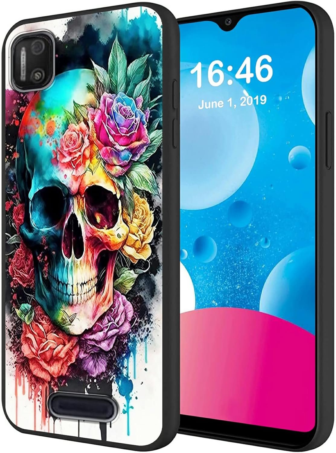 Case for Cloud Mobile Stratus C7,Soft Silicone TPU Rubber Shock-Absorption Full Body Back Shell Shockproof Protective Cover Case for Cloud Mobile Stratus C7,Dragon Cool