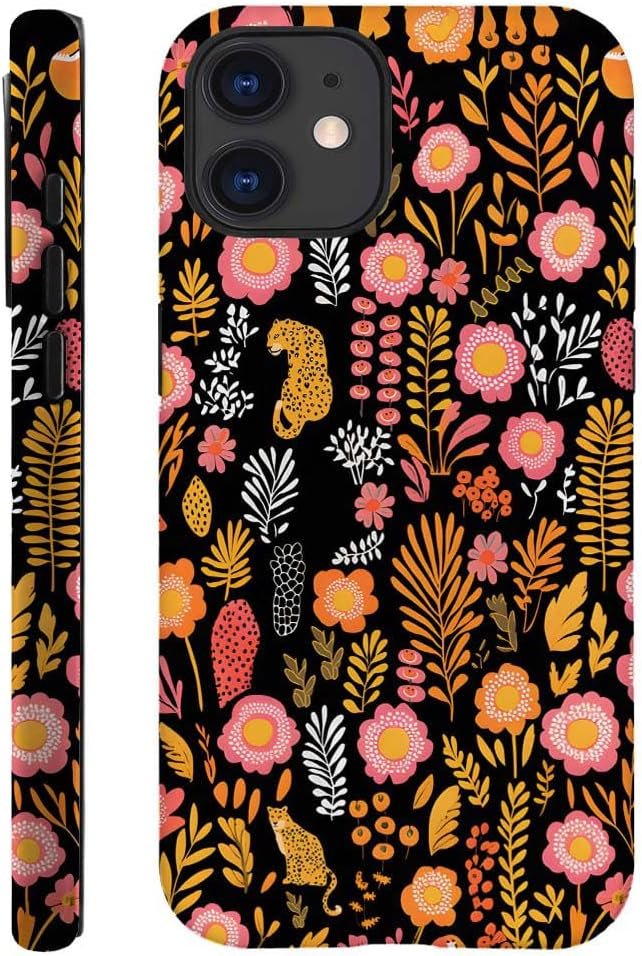 Case Compatible with for iPhone 11,Bookshelf Book Plant Phone Case Hybrid 2-Layer Hard Shell,Shockproof Soft for Girl Women Boy Men,Case for iPhone 11