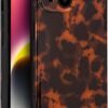 Phone Case for iPhone 13 Pro Max, Lightweight Tortoiseshell TPU Slim Phone Cover for Women, Drop Protection Shockproof Protective Phone Holder (for iPhone 13 Pro Max)