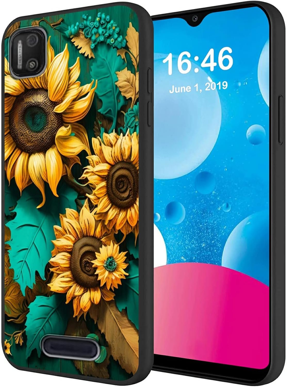 Case for Cloud Mobile Stratus C7,Soft Silicone TPU Rubber Shock-Absorption Full Body Back Shell Shockproof Protective Cover Case for Cloud Mobile Stratus C7,Dragon Cool