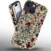 Case Compatible with iphone 14 Plus,Printed Flowers and Garden Themes Cases,Matte Mixed double-layer hard shell+Soft Silicone TPU Shock Protective Case for iphone 14 Plus