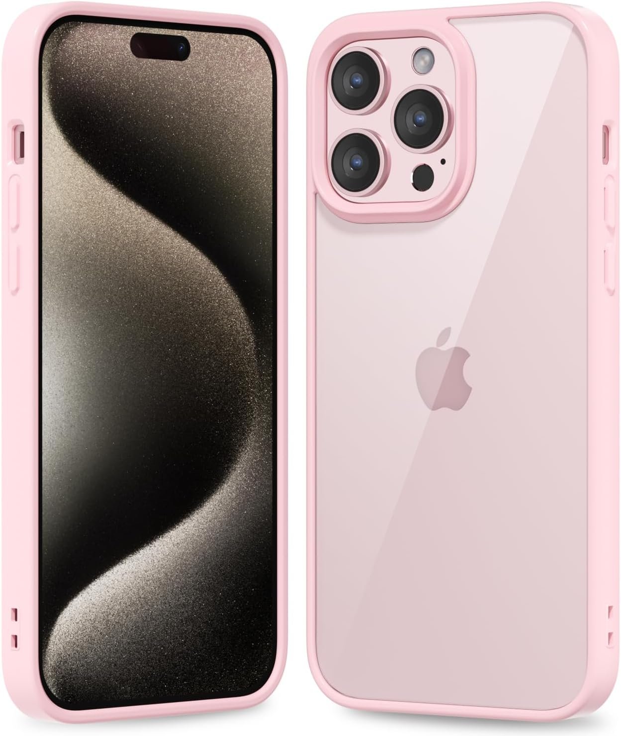 71UscHdz9eL._AC_SL1500 Thin Slim Clear case for iPhone XR, Transparent Hybrid Hard Shell Plastic & Soft Silicone Rubber Bumper, Non-Yellow Acrylic Protective Lightweight Cover for Women, White