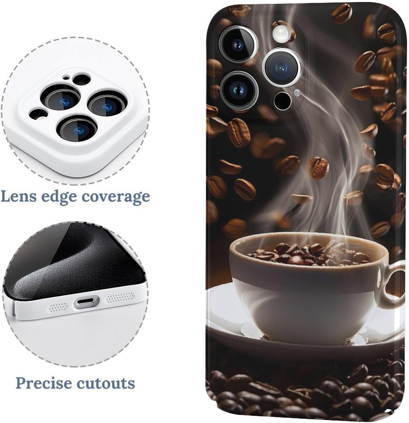 Phone Case Compatible with Shockproof Phone Protective Covers Cute Slim Shell