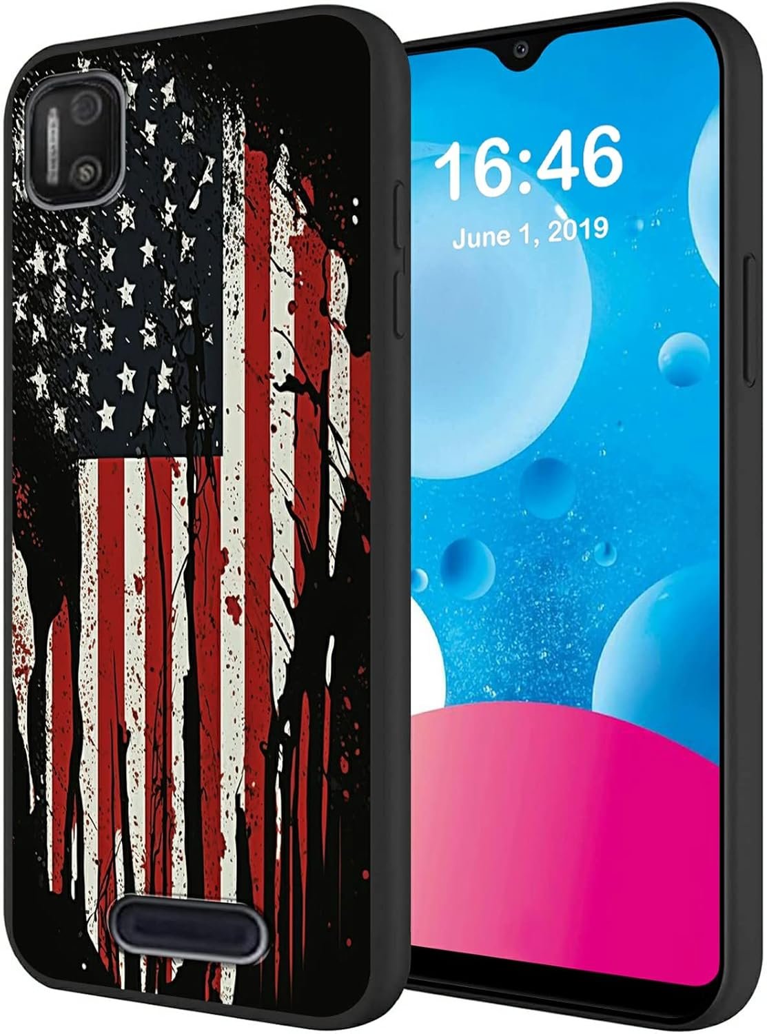 Case for Cloud Mobile Stratus C7,Soft Silicone TPU Rubber Shock-Absorption Full Body Back Shell Shockproof Protective Cover Case for Cloud Mobile Stratus C7,Dragon Cool