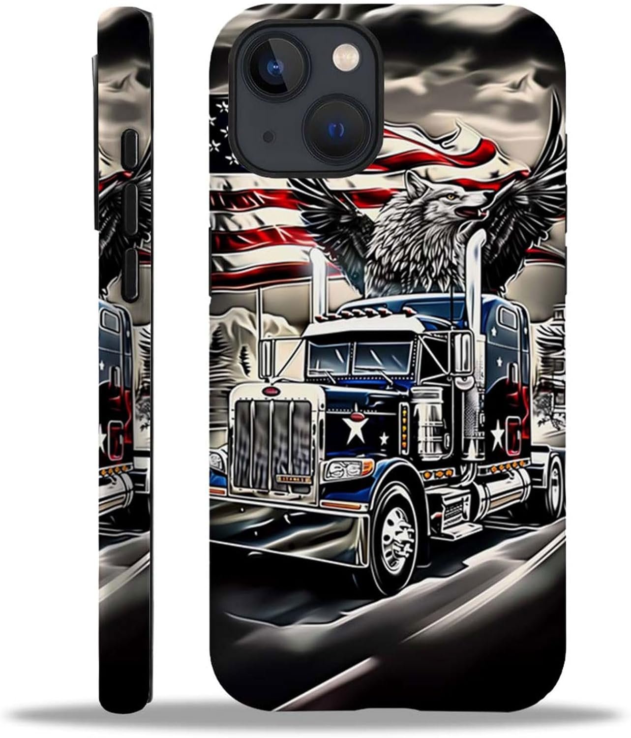 Case Compatible with iphone 14 Plus,Printed Flowers and Garden Themes Cases,Matte Mixed double-layer hard shell+Soft Silicone TPU Shock Protective Case for iphone 14 Plus