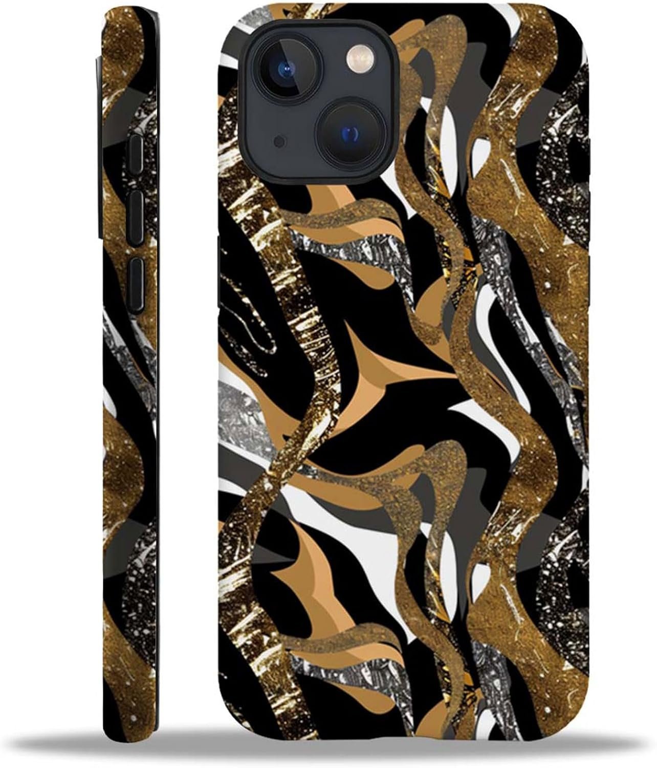 Case Compatible with iphone 14 Plus,Printed Flowers and Garden Themes Cases,Matte Mixed double-layer hard shell+Soft Silicone TPU Shock Protective Case for iphone 14 Plus