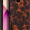 Phone Case for iPhone 13 Pro Max, Lightweight Tortoiseshell TPU Slim Phone Cover for Women, Drop Protection Shockproof Protective Phone Holder (for iPhone 13 Pro Max)