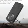 Open Case with Belt Clip, Open Holster Case with Screen Protector, Kickstand Holder, Slim Shell Full Body Shockproof Cell Phone Cover for One Plus 1+ Open-Black