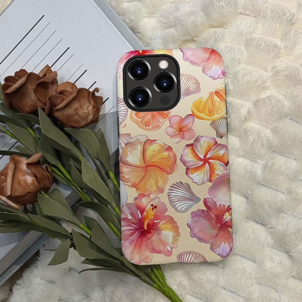 71eiZKZkbSL._AC_SL1000 Compatible with for iPhone 14 Pro Max,Watercolor Floral Shell Phone Case for Girl Women Boy Men,Scratch Resistant Shockproof Cover Case for iPhone 14 Pro Max