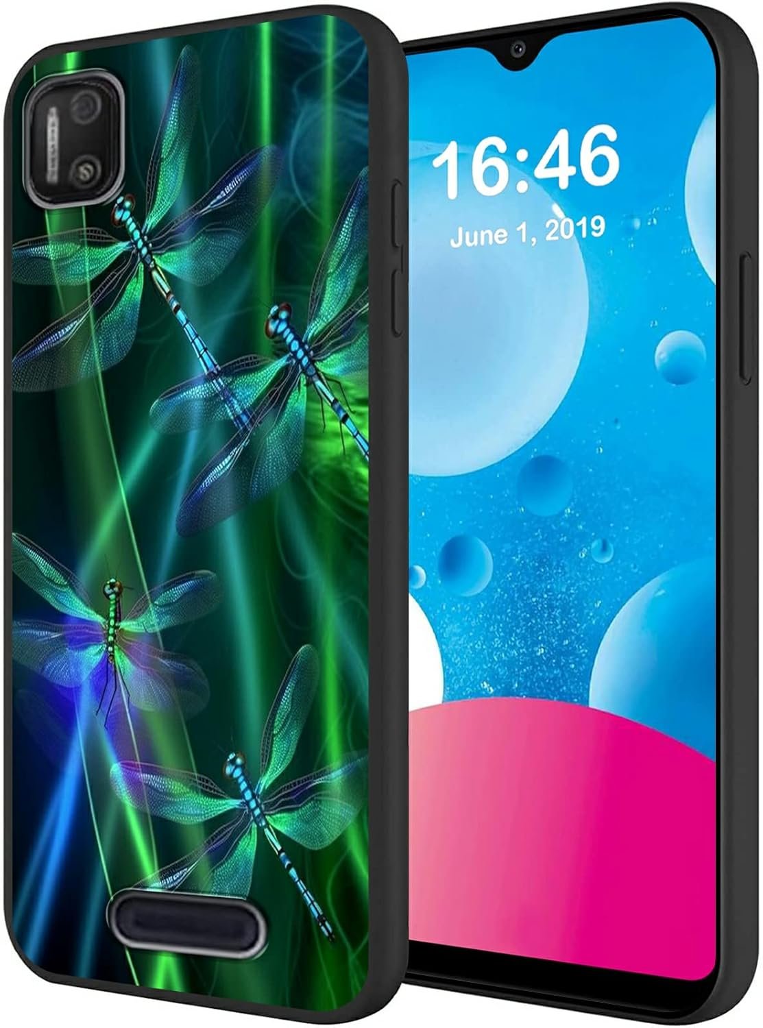 Case for Cloud Mobile Stratus C7,Soft Silicone TPU Rubber Shock-Absorption Full Body Back Shell Shockproof Protective Cover Case for Cloud Mobile Stratus C7,Dragon Cool