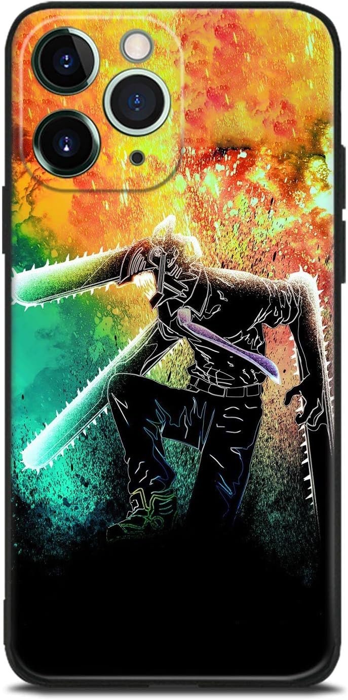 Japanese Anime Design Pattern Non-Slip Shockproof Protective Manga Shell Cover Anti-Drop Cell Phone Cases (for iPhone 11)