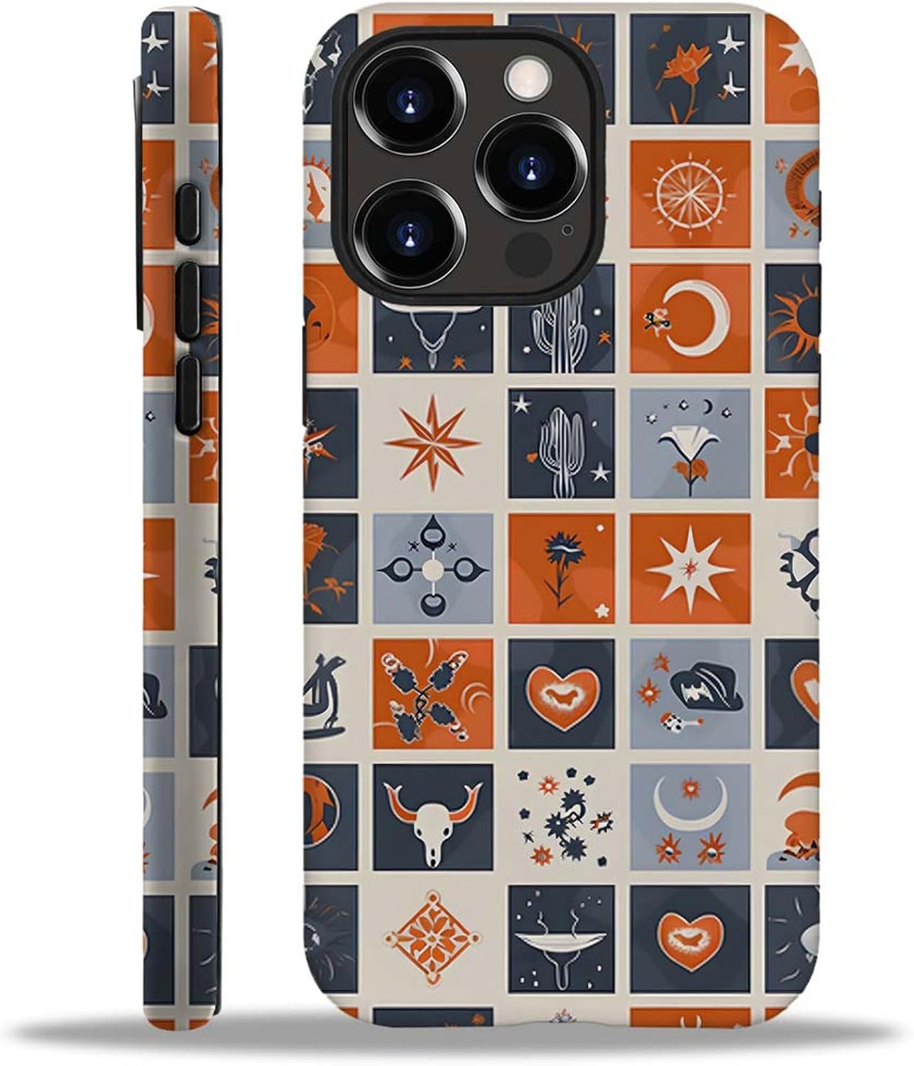 Case Compatible with iphone 14 Plus,Printed Flowers and Garden Themes Cases,Matte Mixed double-layer hard shell+Soft Silicone TPU Shock Protective Case for iphone 14 Plus