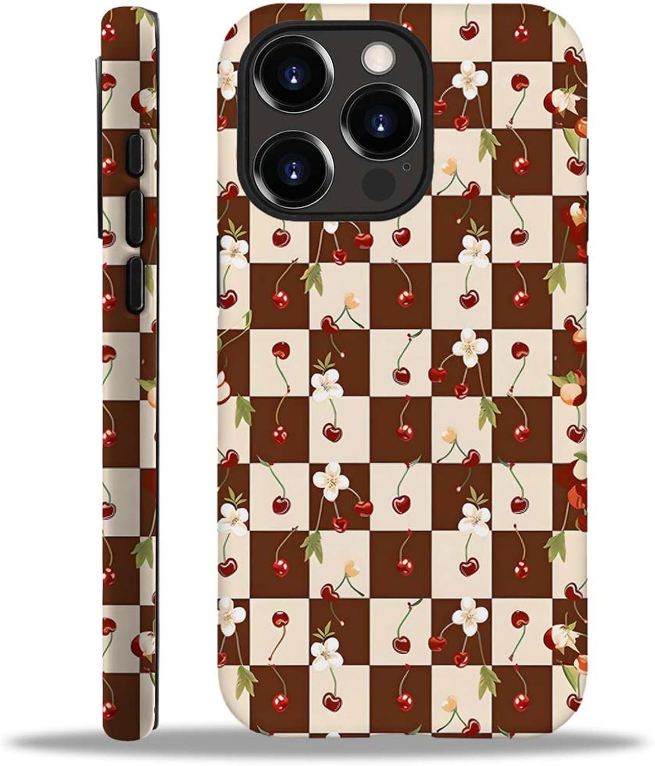 Case Compatible with iphone 14 Plus,Printed Flowers and Garden Themes Cases,Matte Mixed double-layer hard shell+Soft Silicone TPU Shock Protective Case for iphone 14 Plus