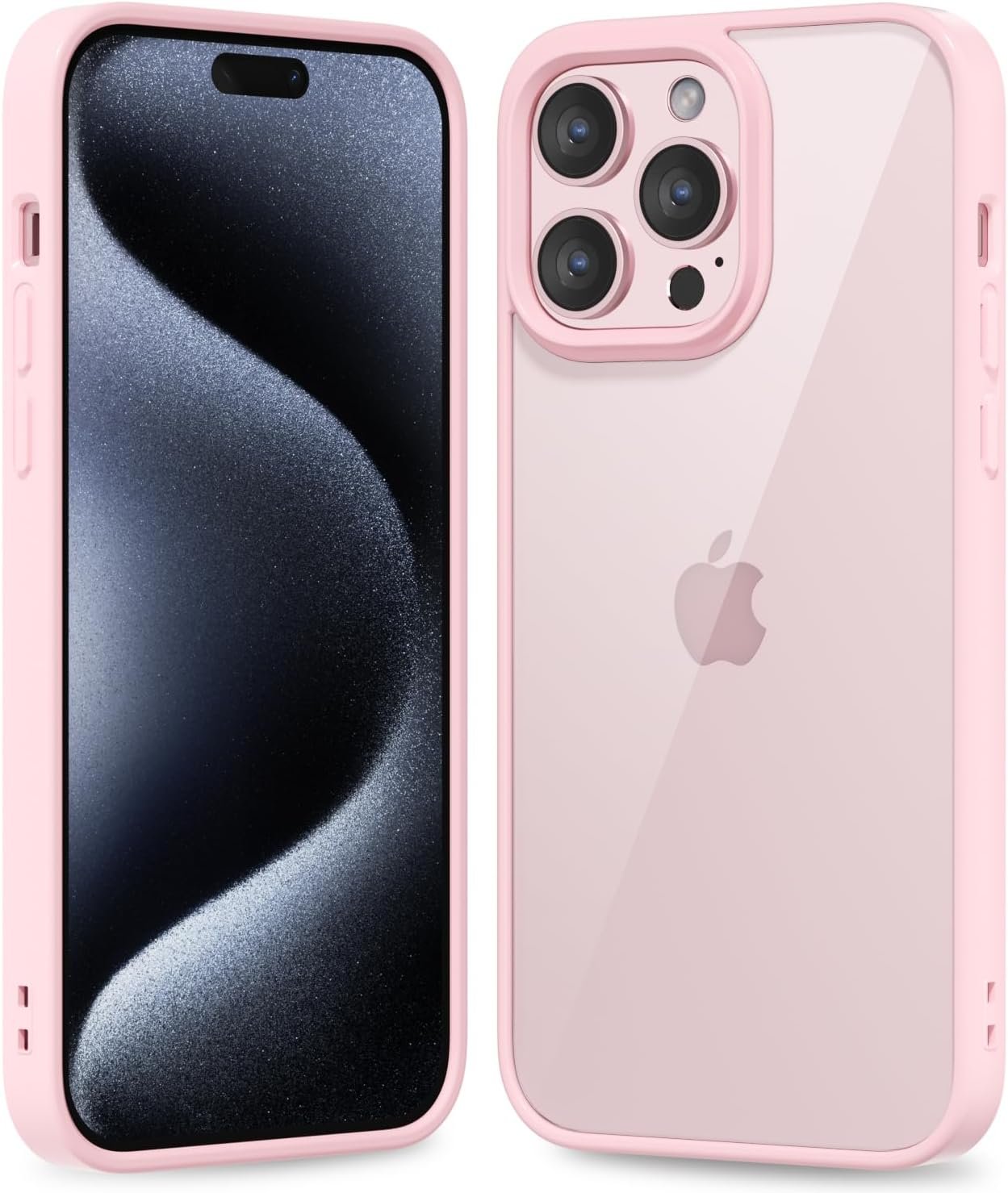 71nIvb5gWHL._AC_SL1500 Thin Slim Clear case for iPhone XR, Transparent Hybrid Hard Shell Plastic & Soft Silicone Rubber Bumper, Non-Yellow Acrylic Protective Lightweight Cover for Women, White